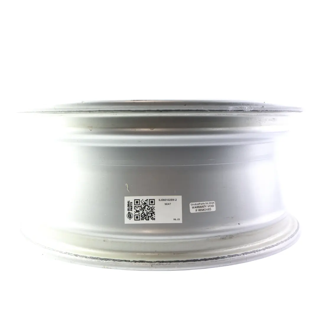 Seat Ibiza Mk4 Felga Aluminiowa Srebrna 15" ET:38 6J - SKU 6J0601025M-2 - Numer Części 6J0601025M