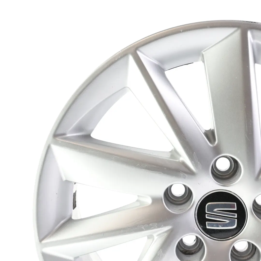Seat Ibiza Mk4 Alloy Wheel Rim Silver 15" ET:38 6J - SKU 6J0601025M-2 - Part number 6J0601025M