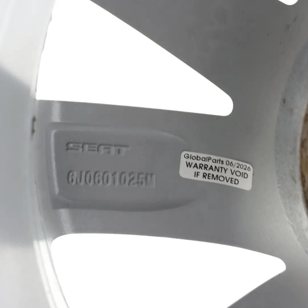 Seat Ibiza Mk4 Alloy Wheel Rim Silver 15" ET:38 6J - SKU 6J0601025M-3 - Part number 6J0601025M