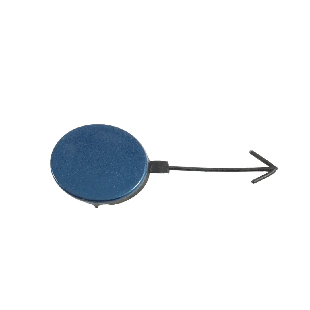 Seat Ibiza 6J Tapa Gancho Remolque Delantero Azul Apollo W5P - SKU 6J0807241C-APO - Número de pieza 6J0807241C