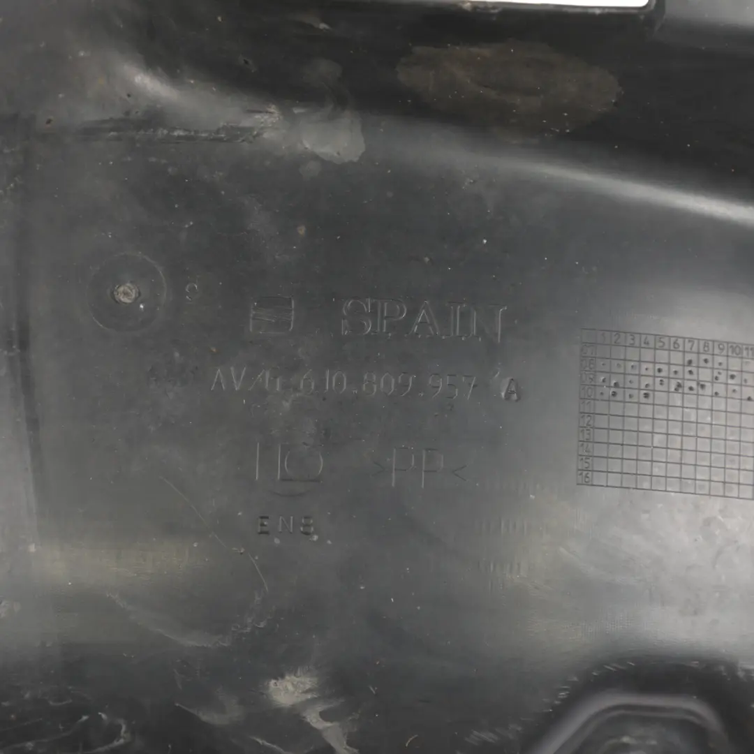 Seat Ibiza 6J Wheel Arch Cover Front Left N/S Housing Cover Panel - SKU 6J0809957A - Part number 6J0809957A