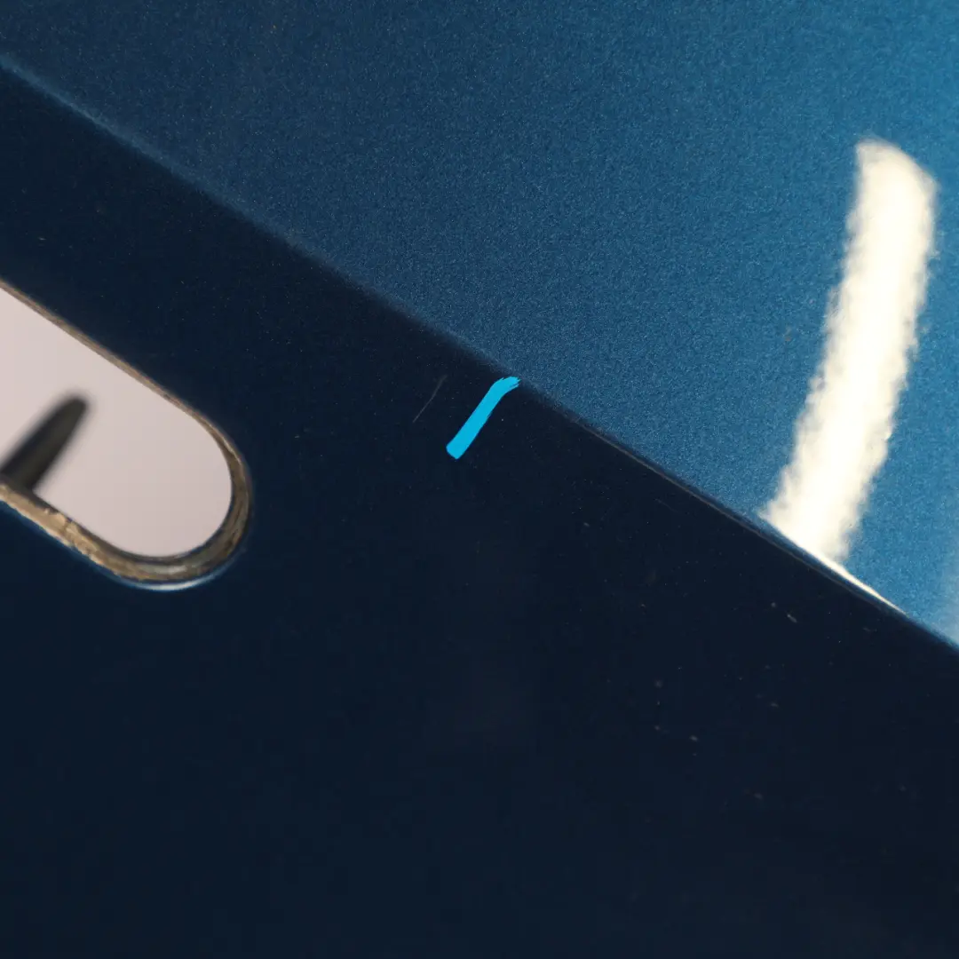 Seat Ibiza 6J Side Panel Front Right O/S Wing Fender Apollo Blue Metallic - W5P - SKU 6J0821022B-APO - Part number 6J0821022B