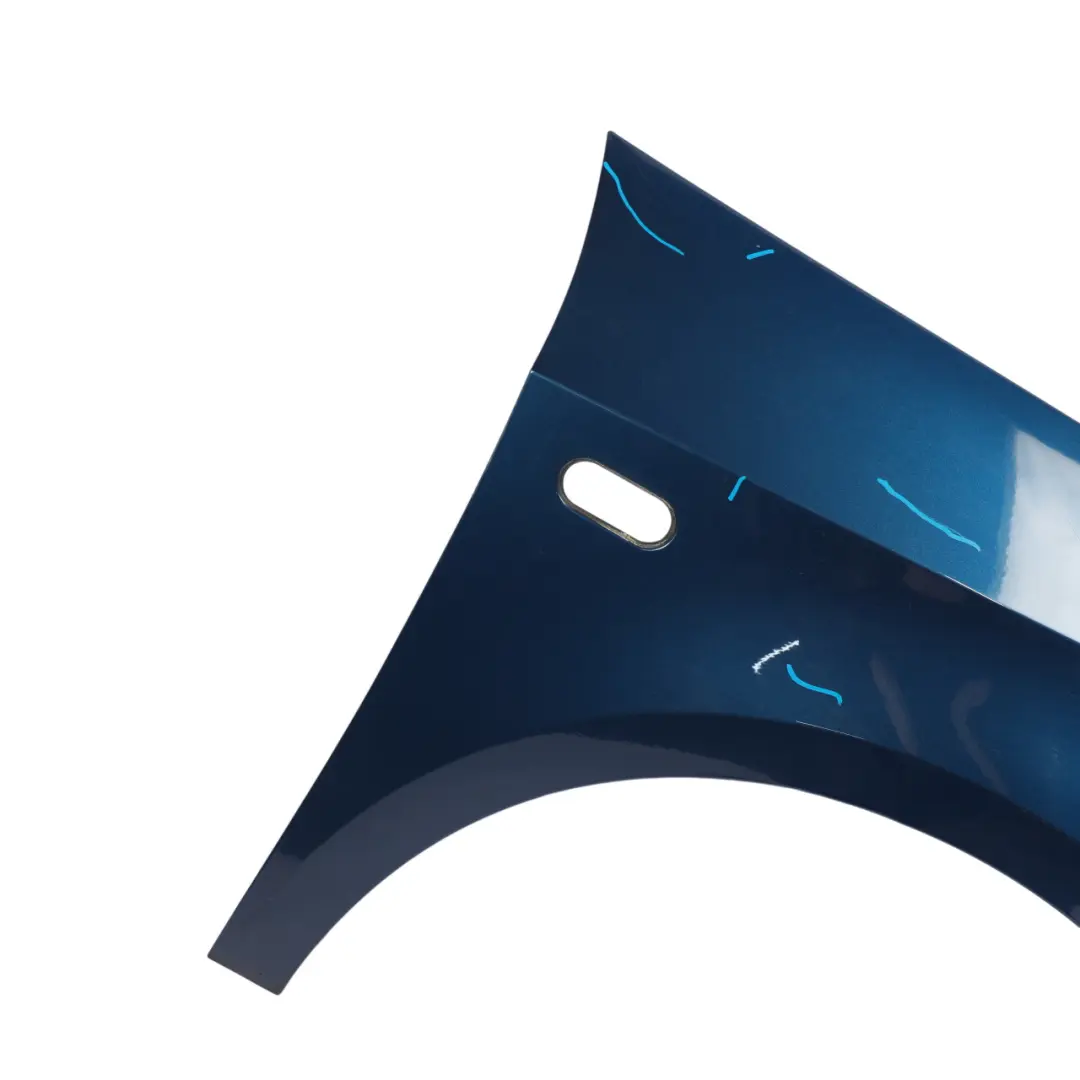 Seat Ibiza 6J Side Panel Front Right O/S Wing Fender Apollo Blue Metallic - W5P - SKU 6J0821022B-APO - Part number 6J0821022B