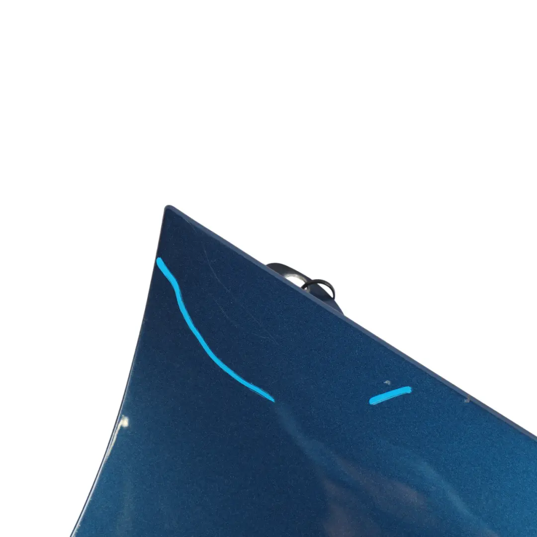 Seat Ibiza 6J Side Panel Front Right O/S Wing Fender Apollo Blue Metallic - W5P - SKU 6J0821022B-APO - Part number 6J0821022B