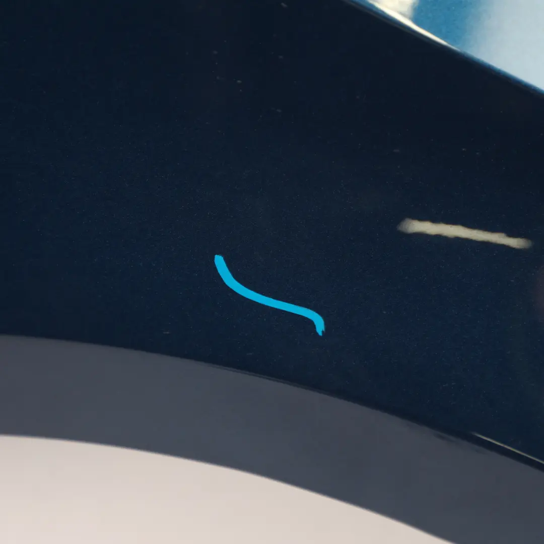 Seat Ibiza 6J Side Panel Front Right O/S Wing Fender Apollo Blue Metallic - W5P - SKU 6J0821022B-APO - Part number 6J0821022B