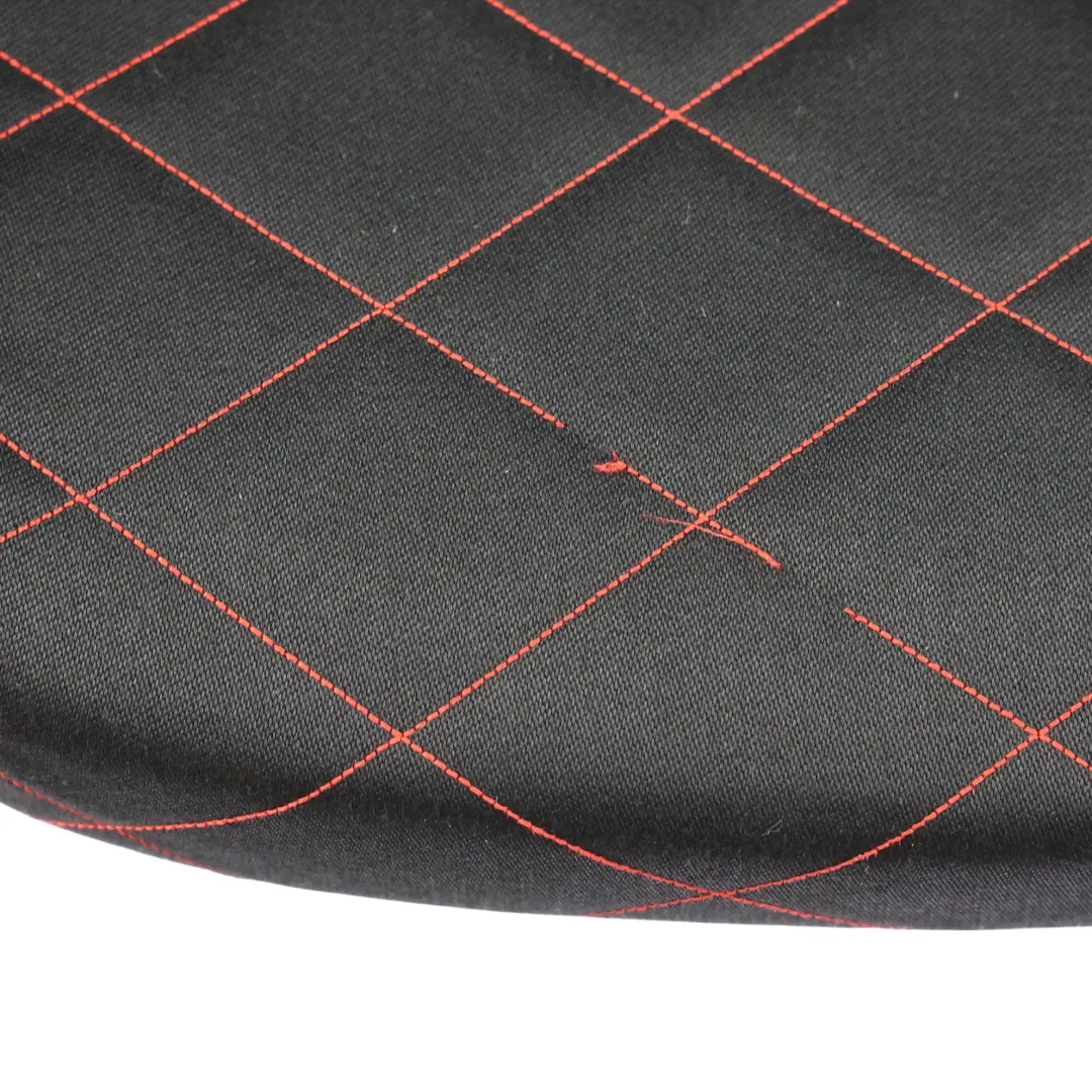 Seat Ibiza 6J 3Dr Bocanegra Seat Front Left N/S Cloth Black Red Stitching - SKU 6J0881805AC - Part number 6J0881805AC