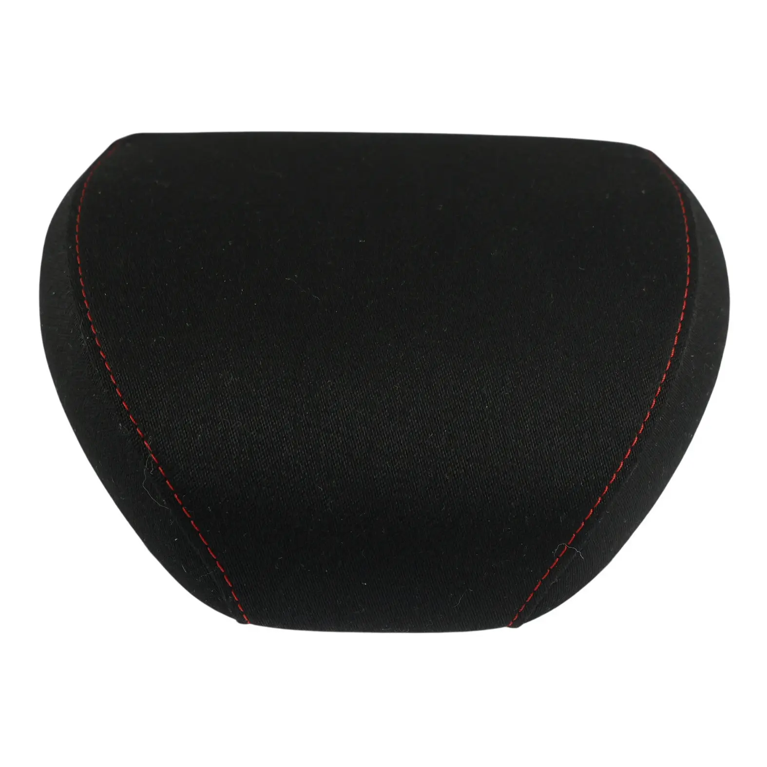 Seat Ibiza 6J Zagłówek Tylny Środkowy Czarny Czerwony Materiał 6J0885921G