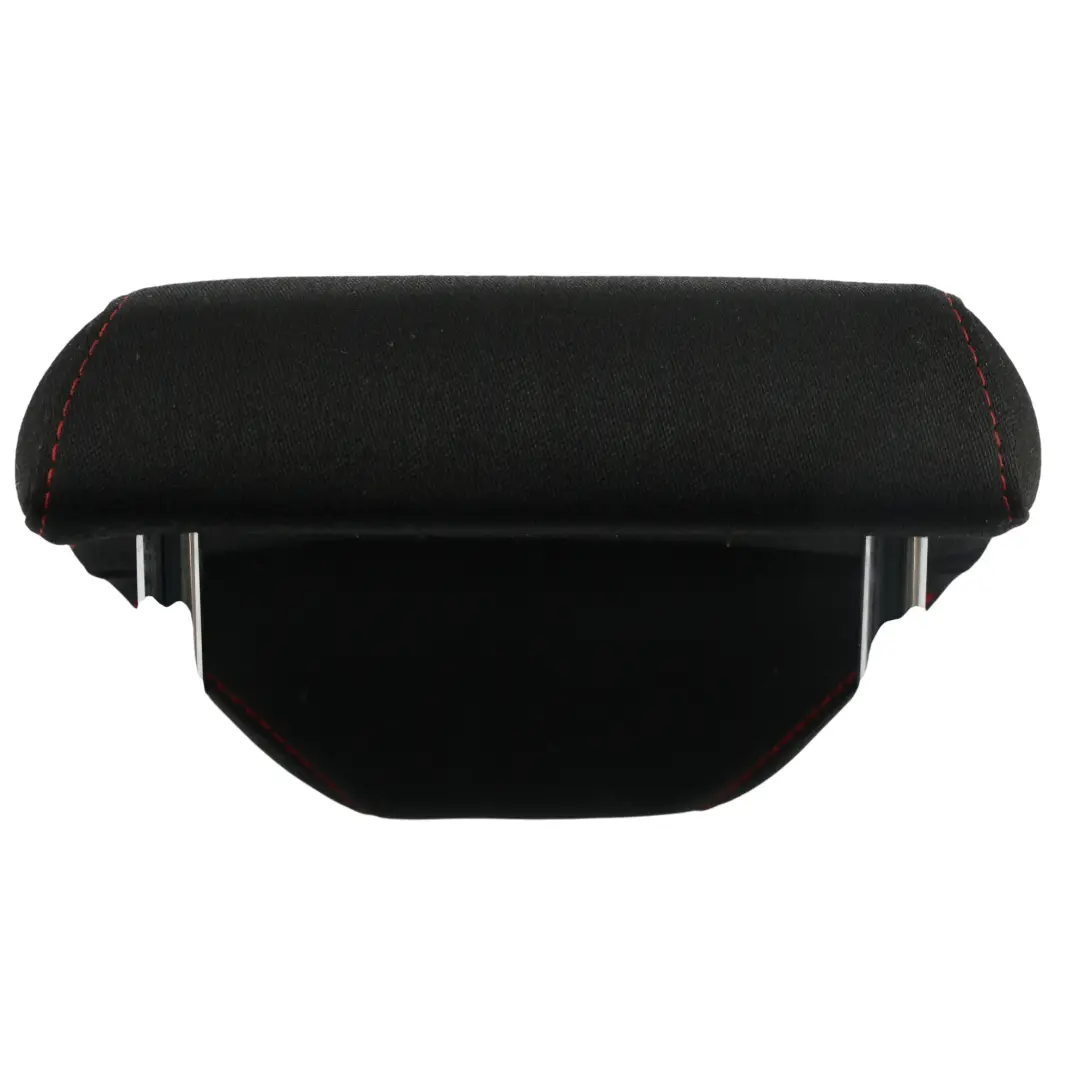 6J Rear Seat Center Middle Headrest Cloth Black Red Stitch to Seat Ibiza with Part number 6J0885921G Seat Ibiza 6J Rear Seat Center Middle Headrest Cloth Black Red Stitch - SKU 6J0885921G - Part number 6J0885921G
