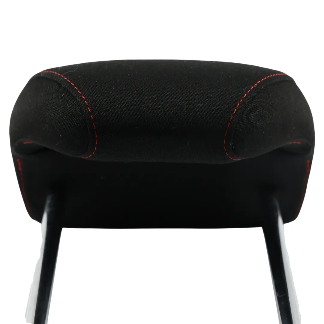 Seat Ibiza 6J Poggiatesta Posteriore Centrale Tessuto Nero Rosso - SKU 6J0885921G - Numero di parte 6J0885921G