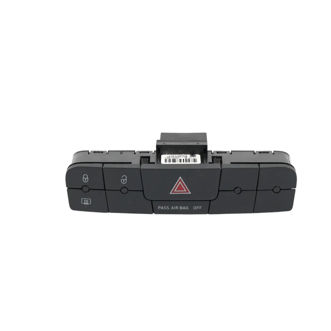 Seat Ibiza 6J Panel Control Consola Central Interruptor Luces Negro - SKU 6J0927137T - Número de pieza 6J0927137T
