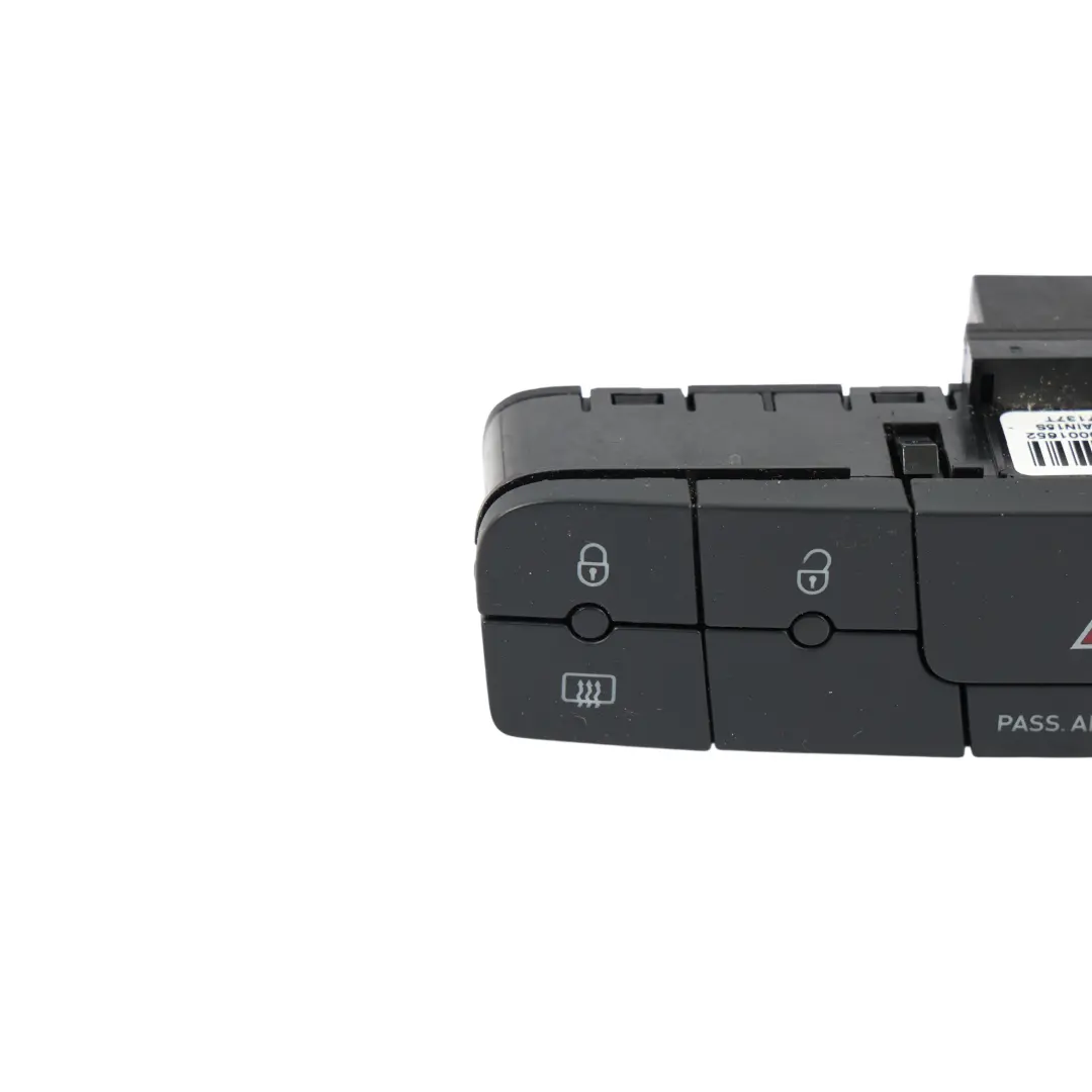Seat Ibiza 6J Panel Control Consola Central Interruptor Luces Negro - SKU 6J0927137T - Número de pieza 6J0927137T