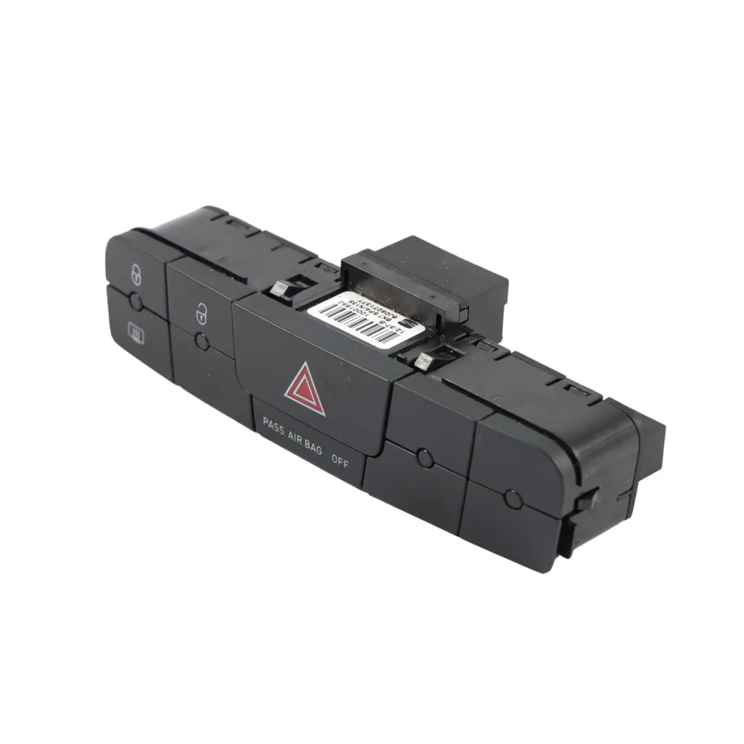 Seat Ibiza 6J Panneau Commande Console Centrale Feux Détresse Noir - SKU 6J0927137T - Numéro de pièce 6J0927137T