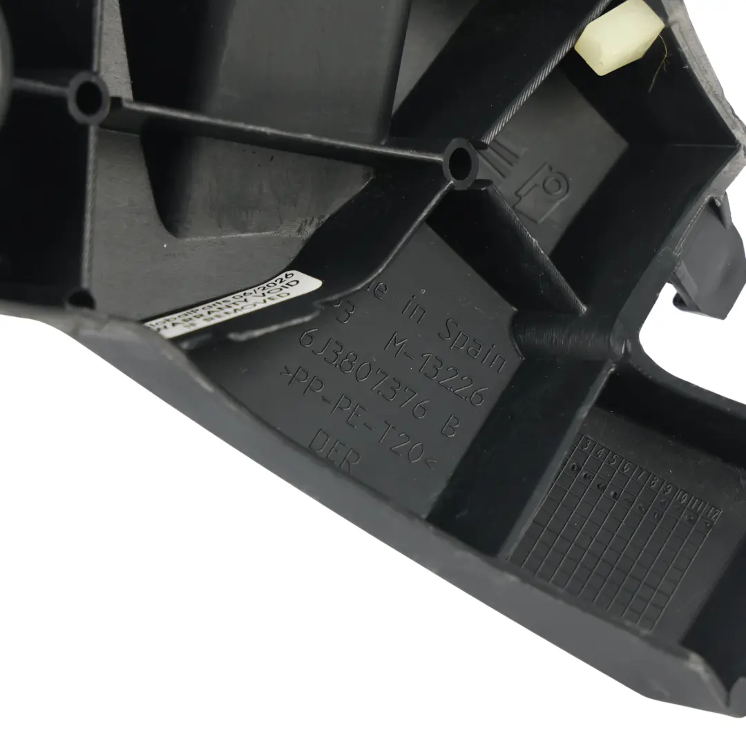 Seat Ibiza MK4 Halterung Stoßstange Hinten Rechts - SKU 6J3807376B - Teilenummer 6J3807376B