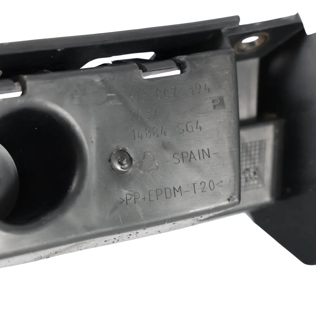 Seat Ibiza 6J Rear Bumper Guide Rail Right O/S Bracket Support 6J3807393 - SKU 6J3807394-1 - Part number 6J3807394