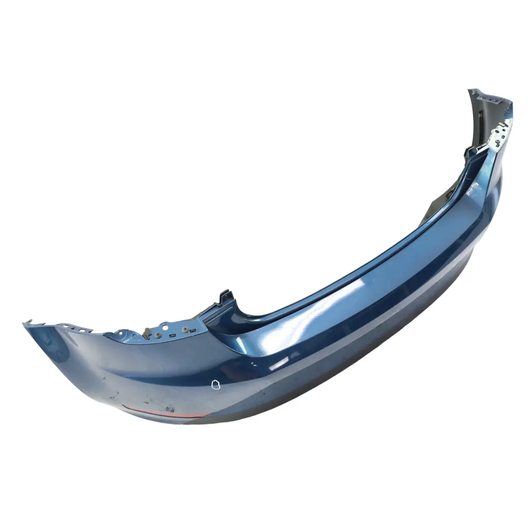Seat Ibiza Mk4 6J Zderzak Tylny Apollo Blue Niebieski Metalik - W5P - SKU 6J3807421E-APO - Numer Części 6J3807421E