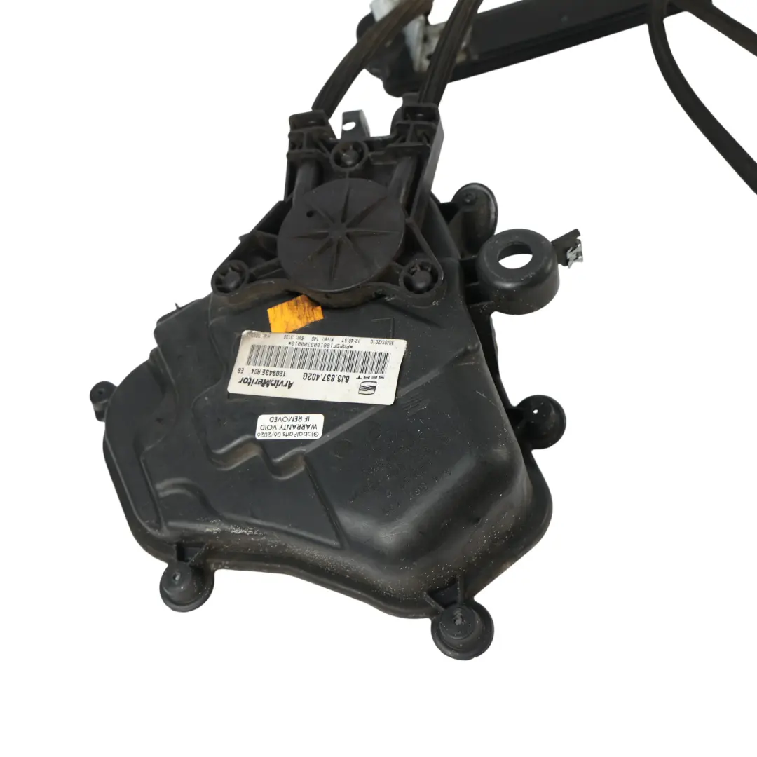 Mk4 Moteur Mécanisme Lève-Vitre Porte Avant Droit pour Seat Ibiza à propos du numéro de pièce 6J3837402G Seat Ibiza Mk4 Moteur Mécanisme Lève-Vitre Porte Avant Droit - SKU 6J3837402G - Numéro de pièce 6J3837402G