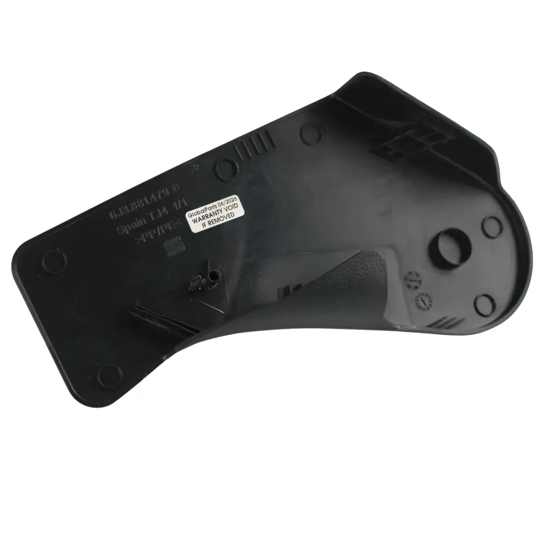 6J 3 Porte Pannello Rivestimento Sedile Anteriore Sinistro per Seat Ibiza con numero di parte 6J3881479B Seat Ibiza 6J 3 Porte Pannello Rivestimento Sedile Anteriore Sinistro - SKU 6J3881479B - Numero di parte 6J3881479B