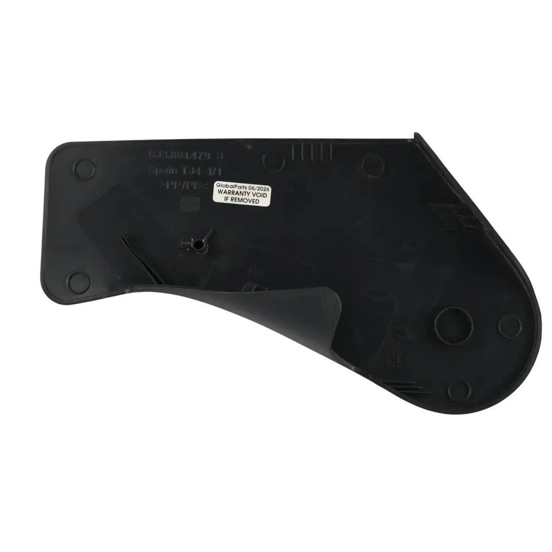 Seat Ibiza 6J 3Dr Cubierta Interior Asiento Delantero Panel Izquierdo - SKU 6J3881479B - Número de pieza 6J3881479B