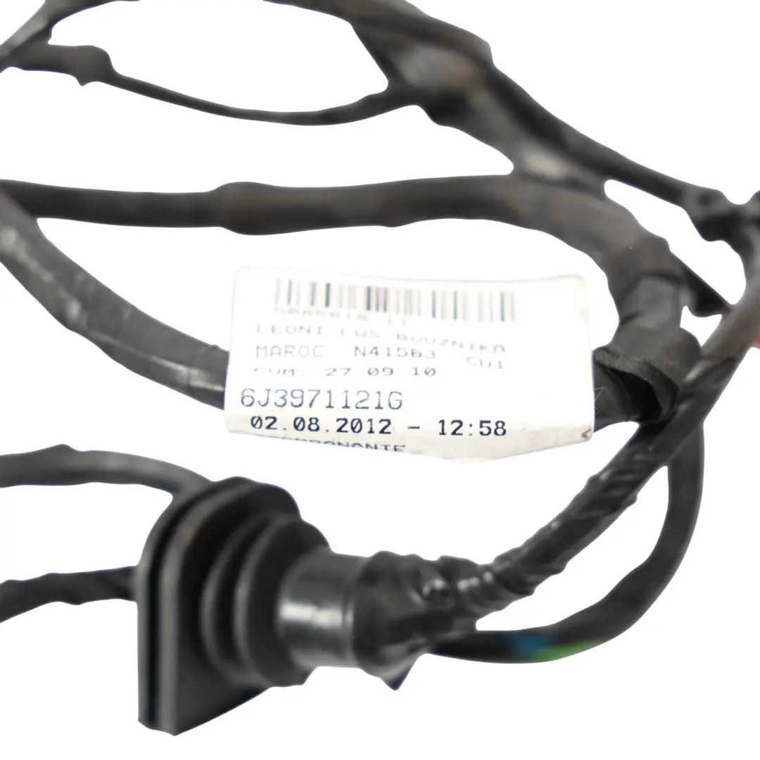 6j 6F Door Wiring Loom Harness Connector Front Left N/S to Seat Ibiza with Part number 6J3971121G Seat Ibiza 6j 6F Door Wiring Loom Harness Connector Front Left N/S - SKU RHD-6J3971121G - Part number 6J3971121G