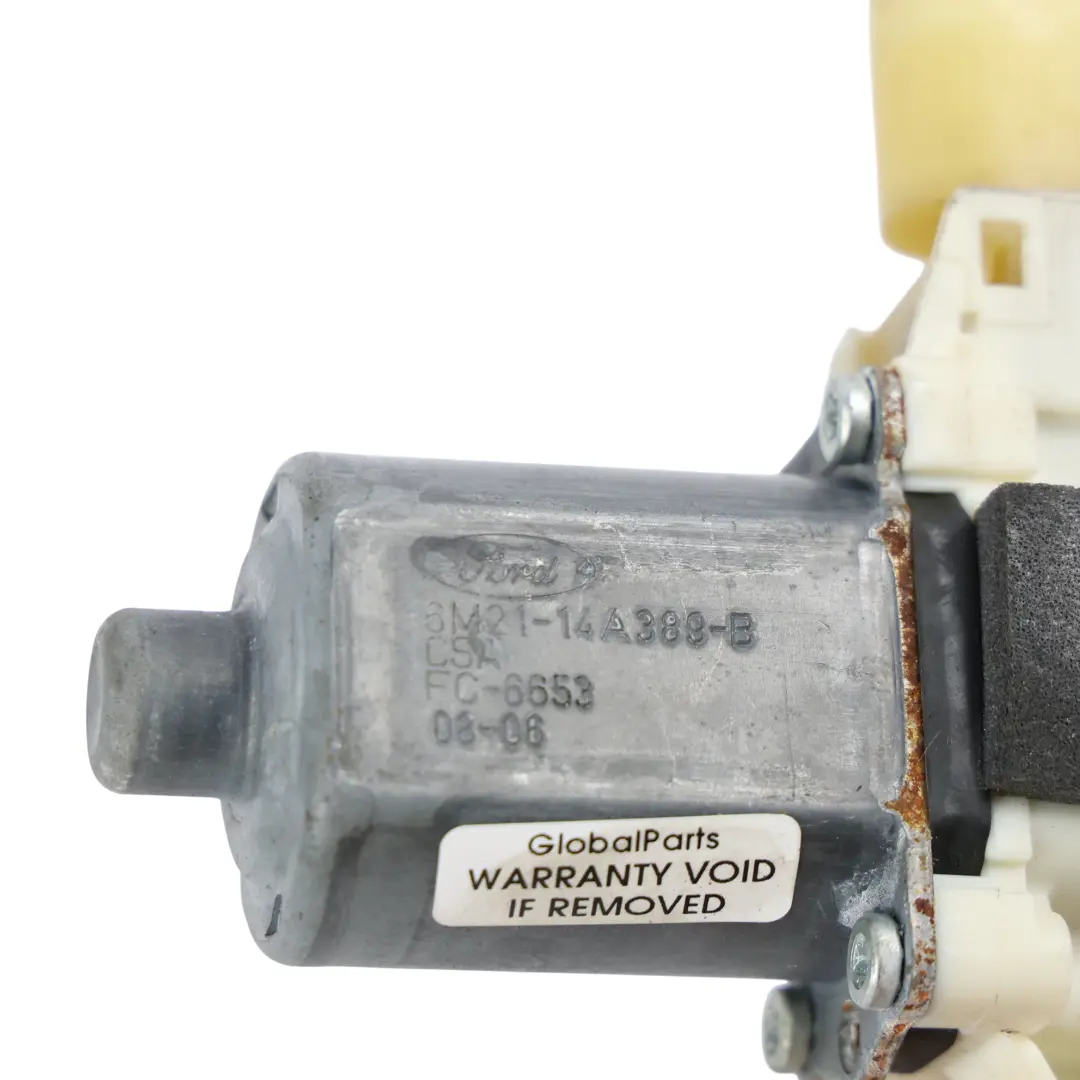 Ford Mondeo Mk4 Front Window Lifter Regulator Motor Left N/S - SKU 6M21-14A389-B - Part number 6M21-14A389-B