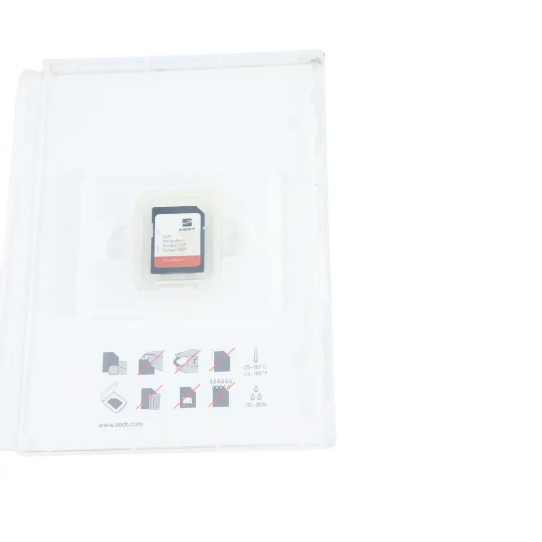 Seat Leon Cupra 5F Sat Nav SD Card Navigation Europe V7 Maps Book - SKU 6P0919866AF - Part number 6P0919866AF