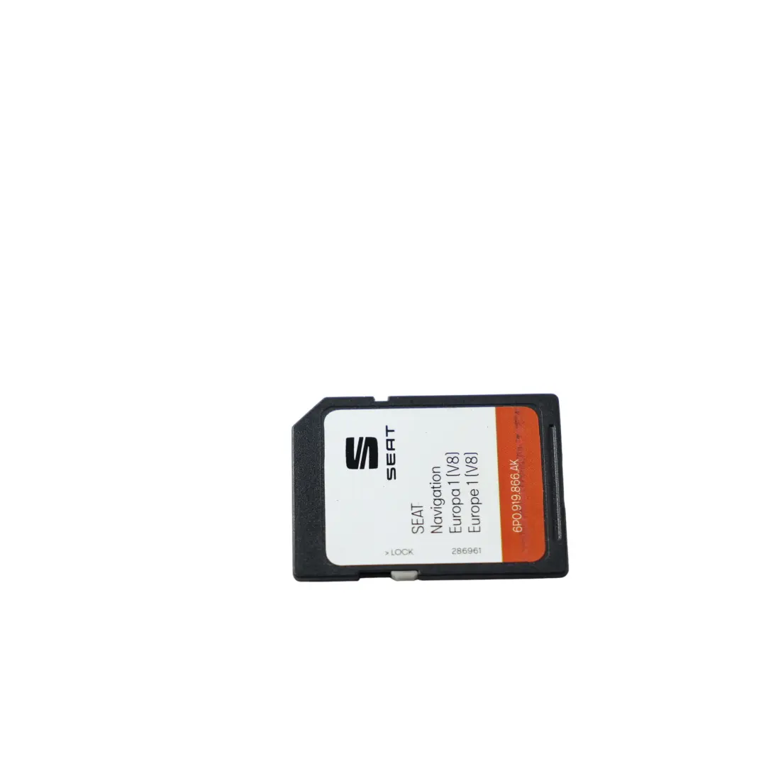 5f Satelite Navigation SD Card Europe 1 V8 Maps to Seat Leon Cupra with Part number 6P0919866AK Seat Leon Cupra 5f Satelite Navigation SD Card Europe 1 V8 Maps - SKU 6P0919866AK - Part number 6P0919866AK