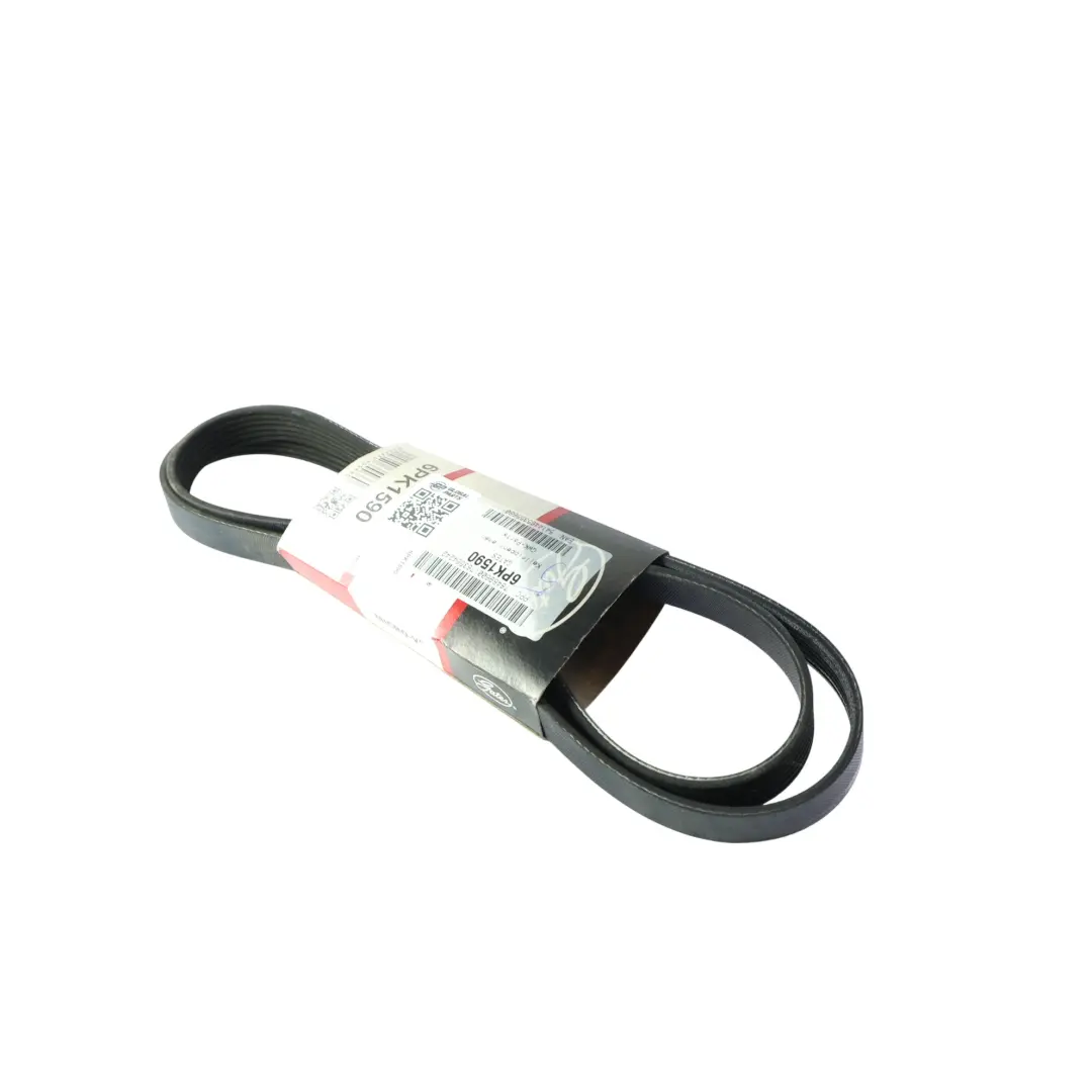 Gates Alternator Drive Belt Multi-Ribbed to with Part number 6PK1590 Gates Alternator Drive Belt Multi-Ribbed - SKU 6PK1590 - Part number 6PK1590