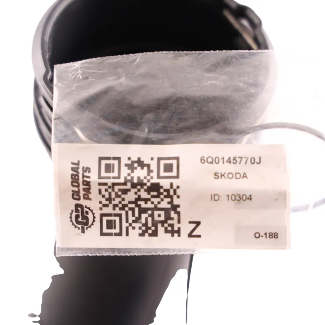 6Y Turbocharger Air Charge Pipe Hose 1.9 TDI BLT to Skoda Fabia RS with Part number 6Q0145770J Skoda Fabia RS 6Y Turbocharger Air Charge Pipe Hose 1.9 TDI BLT - SKU 6Q0145770J - Part number 6Q0145770J