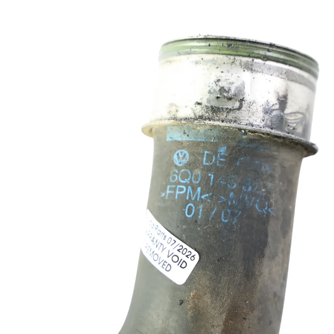 6Y Tuyau Connexion Turbocompresseur 1.9 TDI BLT pour Skoda Fabia RS à propos du numéro de pièce 6Q0145822 Skoda Fabia RS 6Y Tuyau Connexion Turbocompresseur 1.9 TDI BLT - SKU 6Q0145822 - Numéro de pièce 6Q0145822