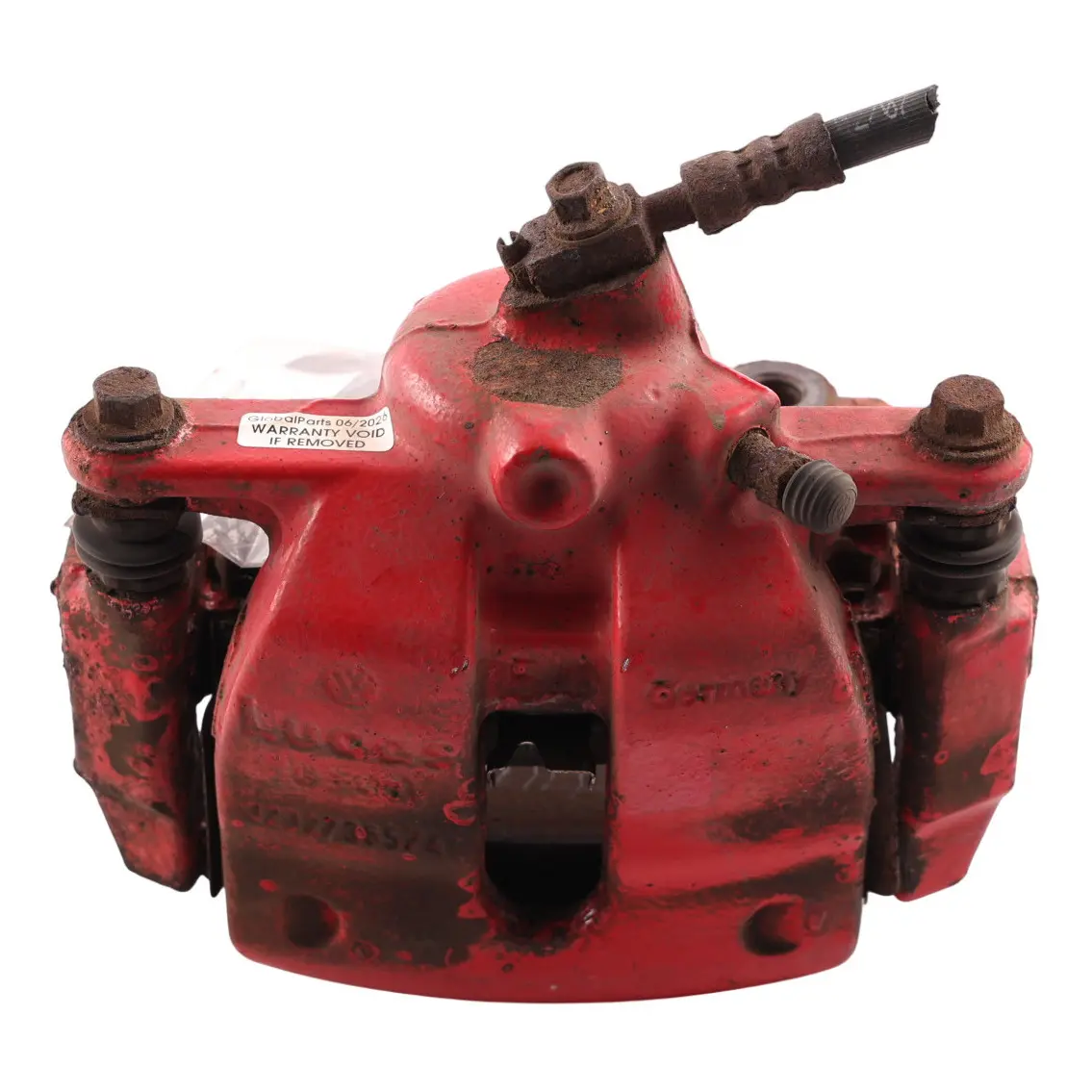 Skoda Fabia Mk1 RS Front Brake Caliper Housing 288x25 Red Left N/S 6Q0615123A