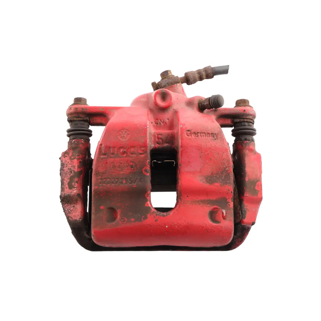 Skoda Fabia Mk1 RS Front Brake Caliper Housing 288x25 Red Left N/S - SKU 6Q0615123A - Part number 6Q0615123A