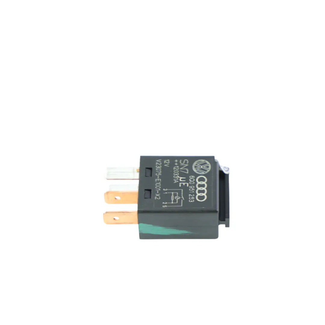 Volkswagen Polo Mk4 Passat B7 Additional Brake Light Relay 4 Pin Black - SKU 6Q0951253 - Part number 6Q0951253