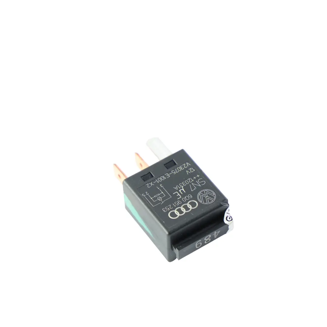 Volkswagen Polo Mk4 Passat B7 Additional Brake Light Relay 4 Pin Black - SKU 6Q0951253 - Part number 6Q0951253
