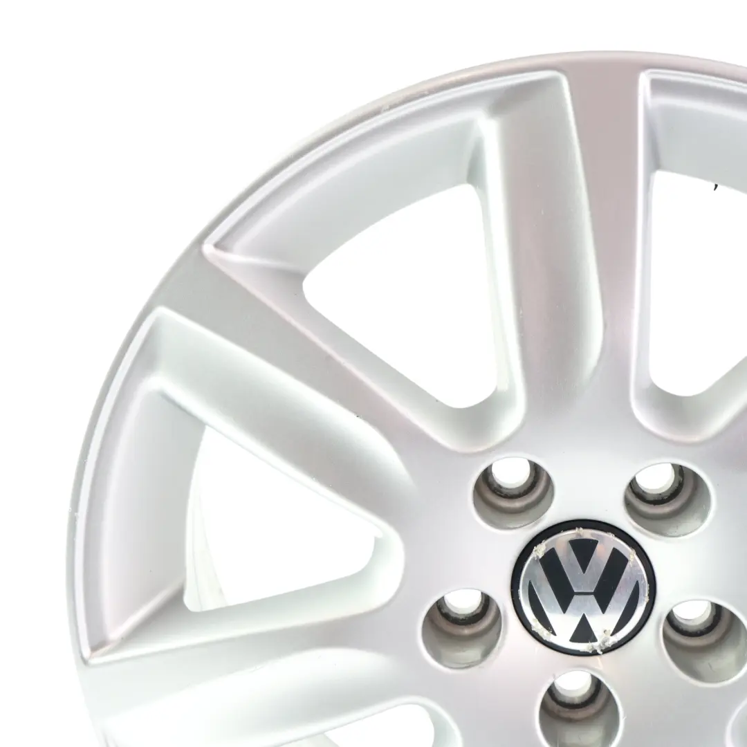 VW Volkswagen Polo 6R Mk5 Silver Wheel Alloy Rim 15" ET:40 6J - SKU 6R0601025L-1 - Part number 6R0601025L