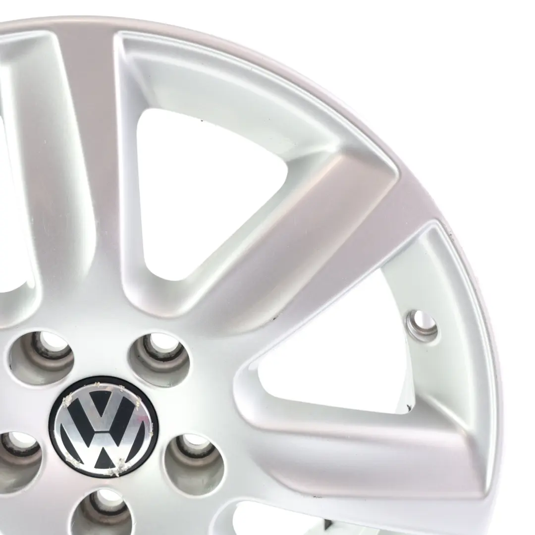 VW Volkswagen Polo 6R Mk5 Silver Wheel Alloy Rim 15" ET:40 6J - SKU 6R0601025L-1 - Part number 6R0601025L