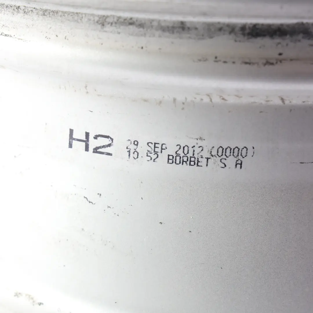 VW Volkswagen Polo 6R Mk5 Silver Wheel Alloy Rim 15" ET:40 6J - SKU 6R0601025L-1 - Part number 6R0601025L