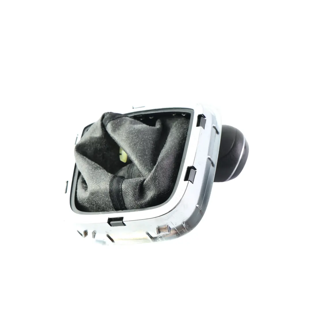Volkswagen Polo MK5 Schaltknauf Abdeckung Leder 5 Gang Manuell - SKU 6R0711456B - Teilenummer 6R0711456B