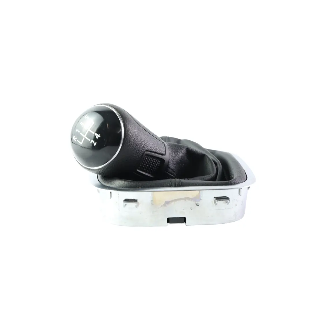 Mk5 Gear Knob Stick Cover Leather 5 Speed Manual to Volkswagen Polo with Part number 6R0711456B Volkswagen Polo Mk5 Gear Knob Stick Cover Leather 5 Speed Manual - SKU 6R0711456B - Part number 6R0711456B