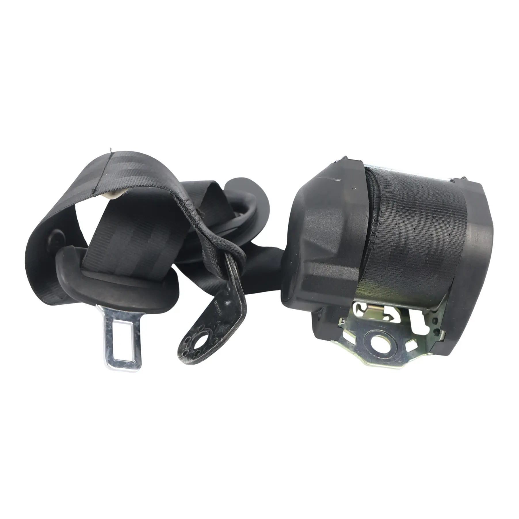 Volkswagen Polo 6R Seat Belt Black Rear Left N/S 6R0857805A