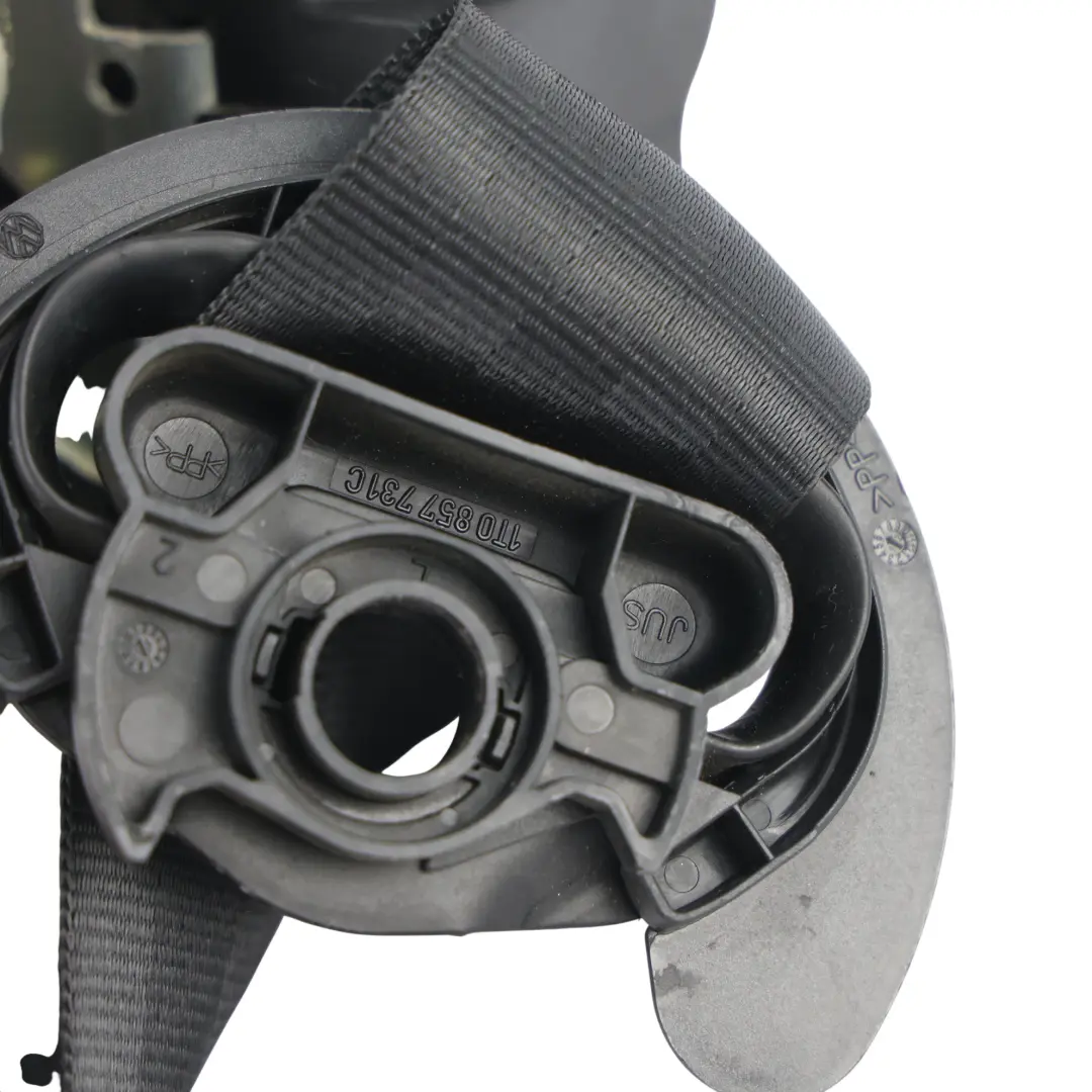 Volkswagen Polo 6R Cintura di Sicurezza Nera Posteriore Sinistra - SKU 6R0857805A - Numero di parte 6R0857805A