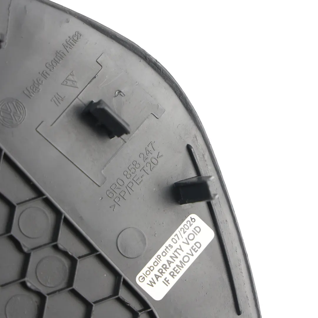 Volkswagen Polo 6R 6C Osłona Deski Konsoli Lewa - SKU 6R0858247C - Numer Części 6R0858247C