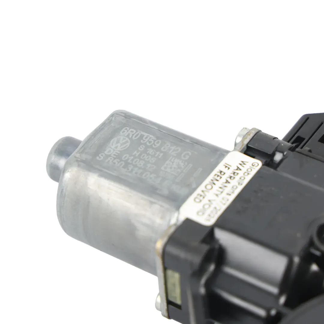 Elevalunas Puerta Trasero Derecho para Volkswagen Polo 6R Motor con número de pieza 6R0959812G Volkswagen Polo 6R Motor Elevalunas Puerta Trasero Derecho - SKU 6R0959812G - Número de pieza 6R0959812G