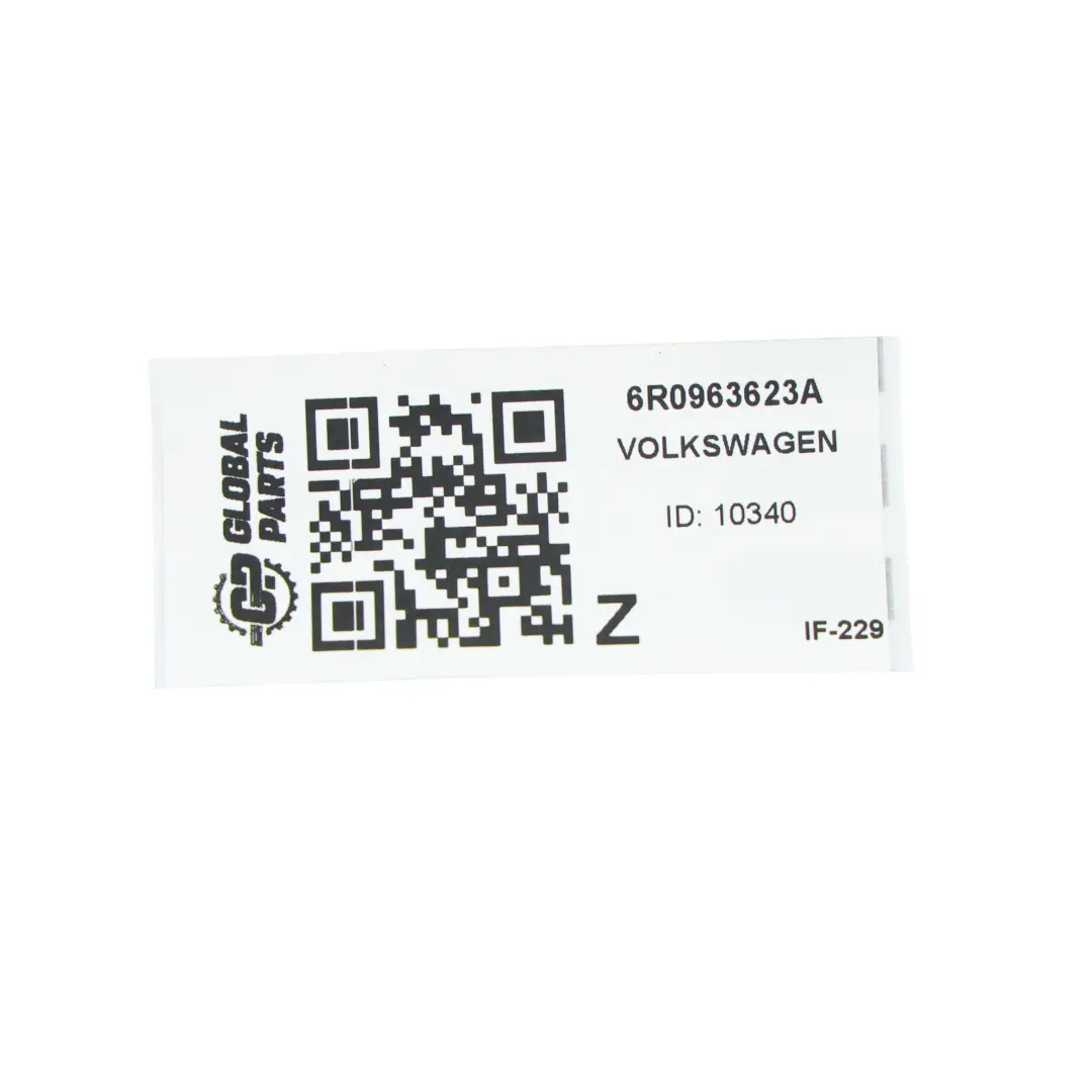 MK5 Tapa Ciega Interruptor para Volkswagen Polo 6R con número de pieza 6R0963623A Volkswagen Polo 6R MK5 Tapa Ciega Interruptor - SKU 6R0963623A - Número de pieza 6R0963623A