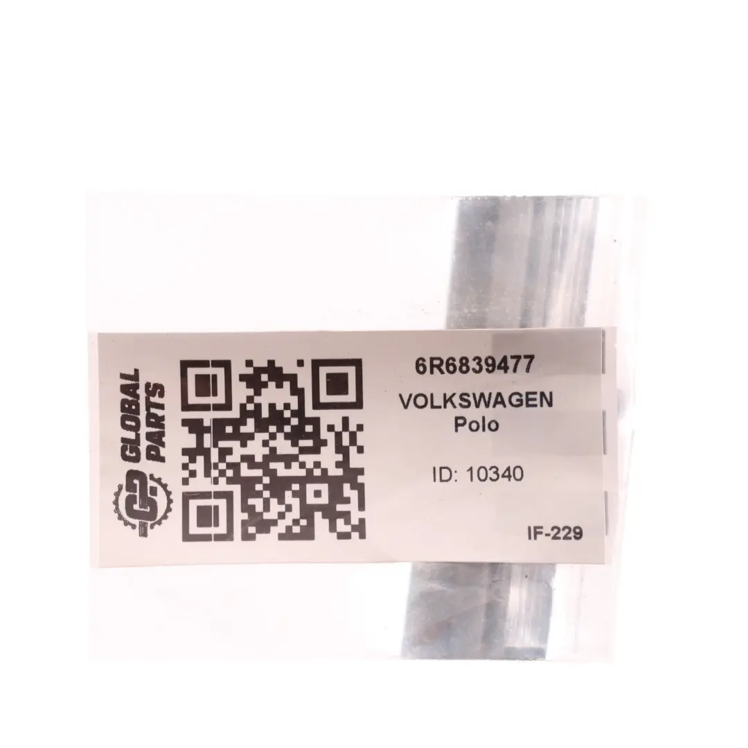 VW Polo 6R 5D Rear Rubber Door Glass Aperture Outer Seal Left N/S - SKU 6R6839477 - Part number 6R6839477
