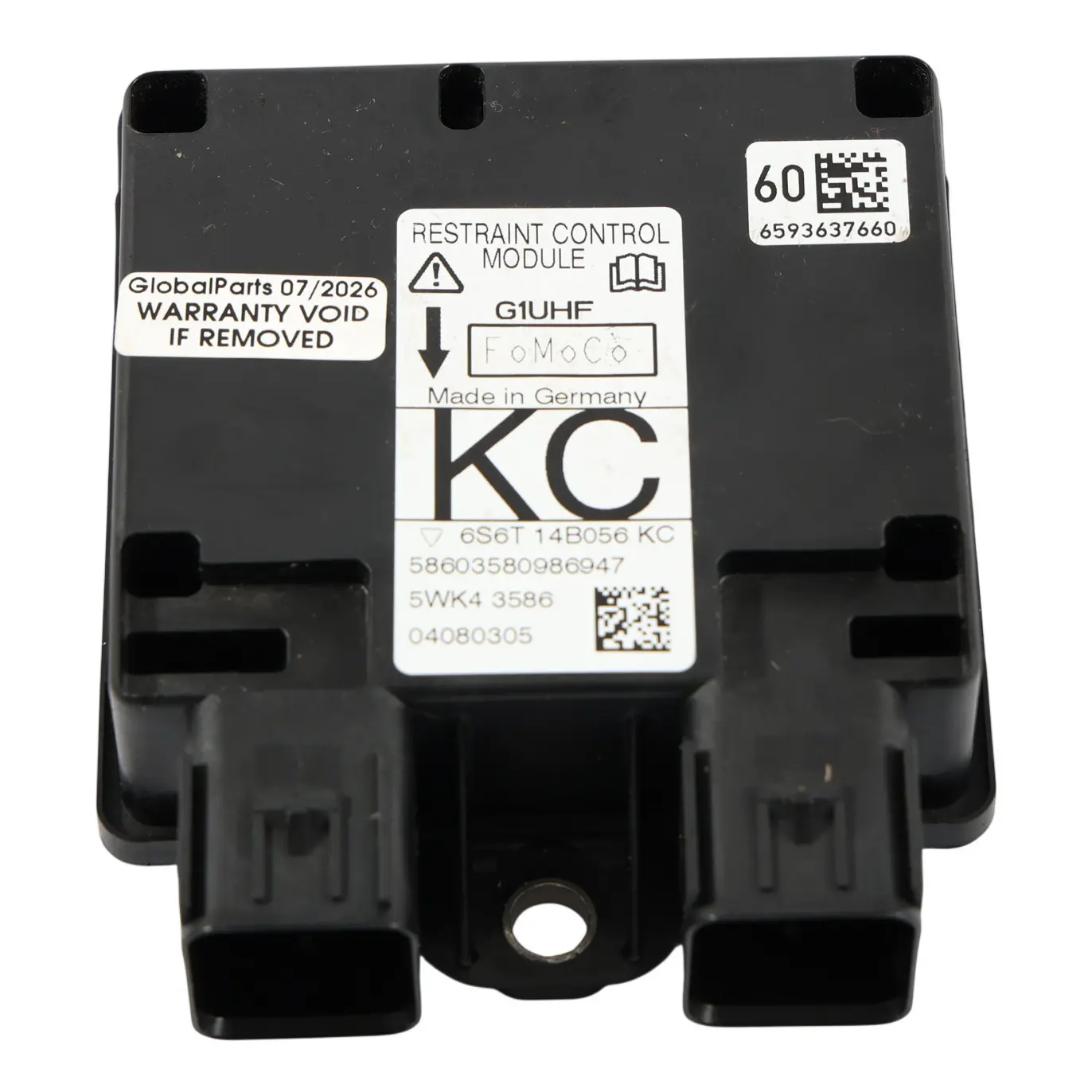 Ford Fiesta MK5 Fusion MK1 Luftsteuerung Modul Einheit ECU 6S6T-14B056-KC