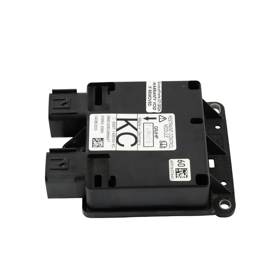 Mk5 Fusion Mk1 Moduł Sterowania Powietrzem ECU do Ford Fiesta o numerze 6S6T-14B056-KC Ford Fiesta Mk5 Fusion Mk1 Moduł Sterowania Powietrzem ECU - SKU 6S6T-14B056-KC - Numer Części 6S6T-14B056-KC