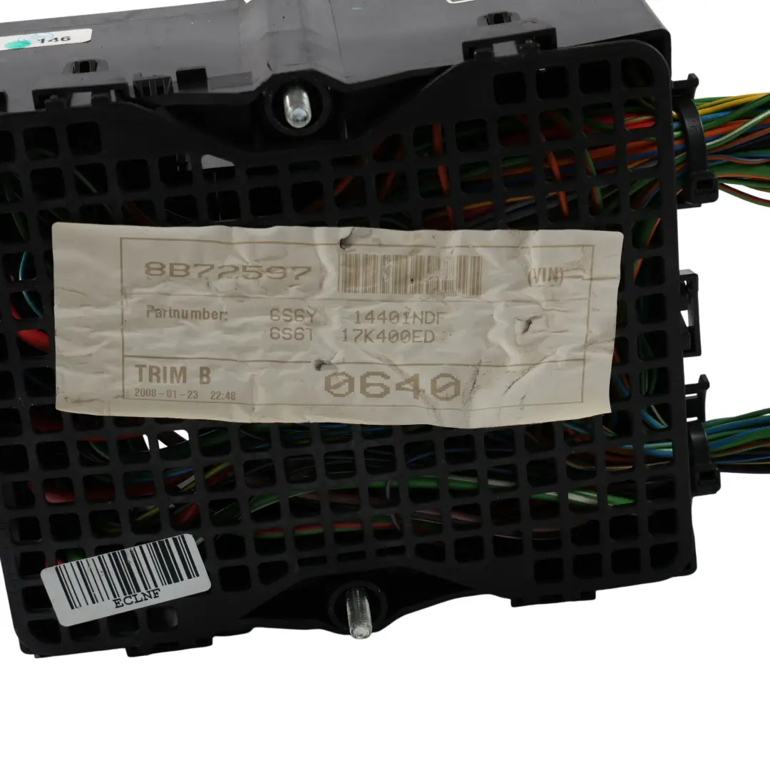 Ford Fiesta ST MK5 Sicherungskasten Modul 2.0 DURATEC ST150 - SKU 6S6Y-14401-NDF - Teilenummer 6S6Y-14401-NDF