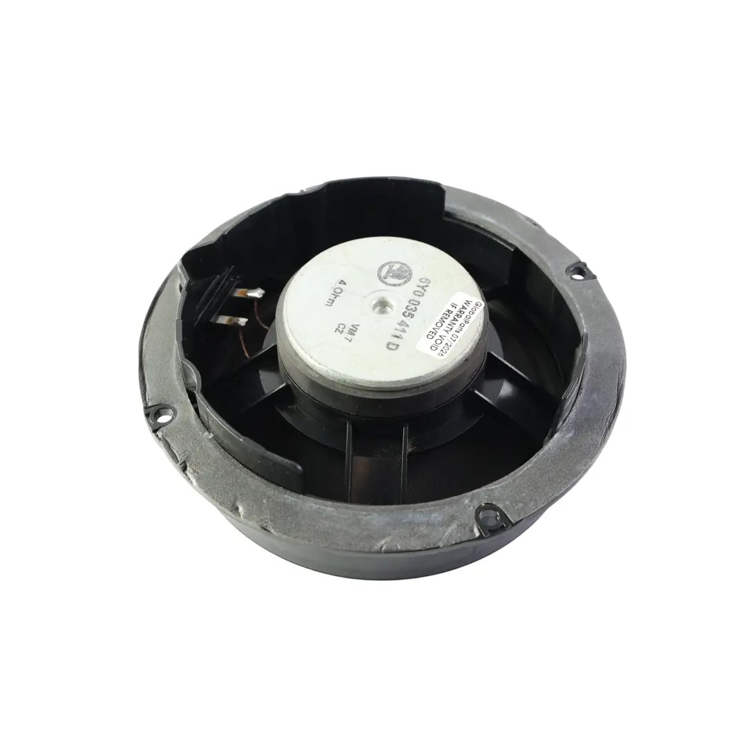 Skoda Fabia RS 6Y Haut-Parleur Porte Avant Inférieur Gauche Droit - SKU 6Y0035411D - Numéro de pièce 6Y0035411D