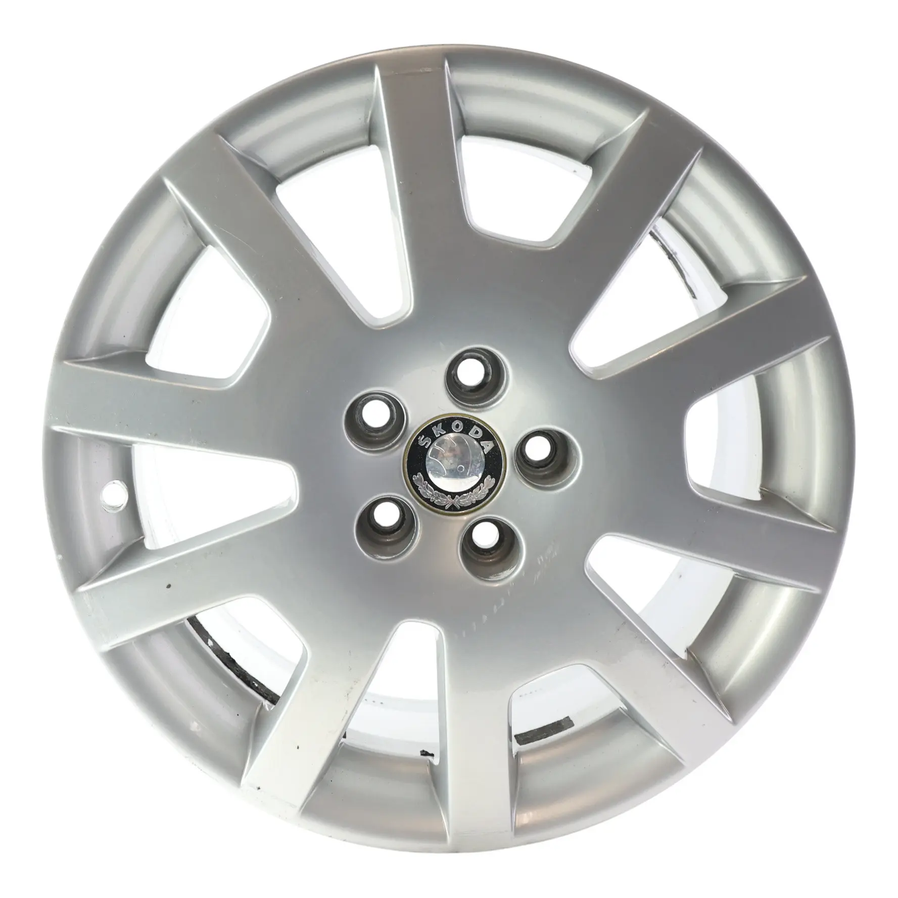 Skoda Fabia Mk1 6Y VRS Wheel Rim Alloy Silver 16" 6,5JX16H2 ET:37 6Y0601025M