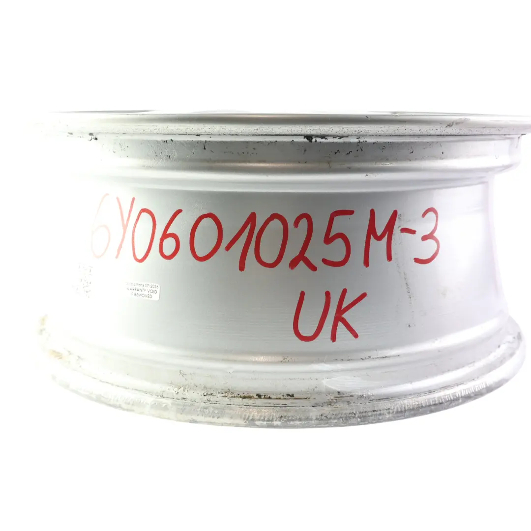 Mk1 6Y VRS Wheel Rim Alloy Silver 16" 6,5JX16H2 ET:37 to Skoda Fabia with Part number 6Y0601025M Skoda Fabia Mk1 6Y VRS Wheel Rim Alloy Silver 16" 6,5JX16H2 ET:37 - SKU 6Y0601025M-3 - Part number 6Y0601025M